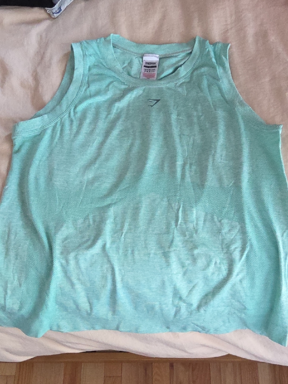 Gymshark Mint Green Sleeveless Training Tank